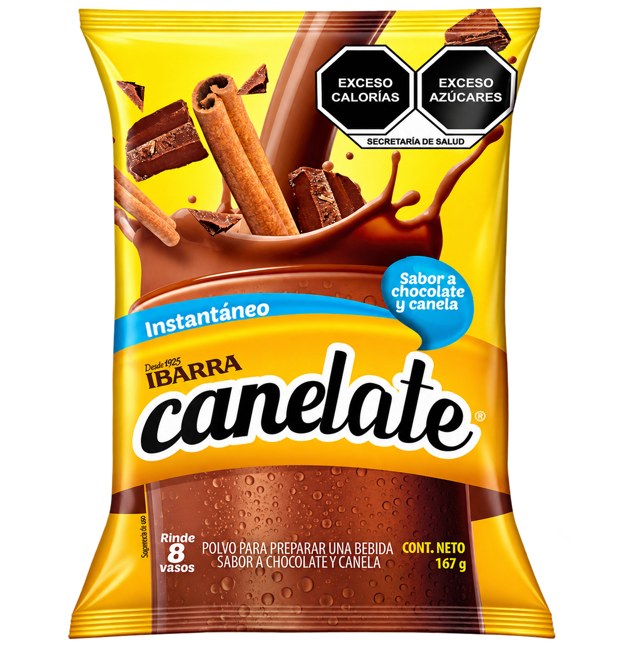 Paquete Canelate de Chocolate y Canela